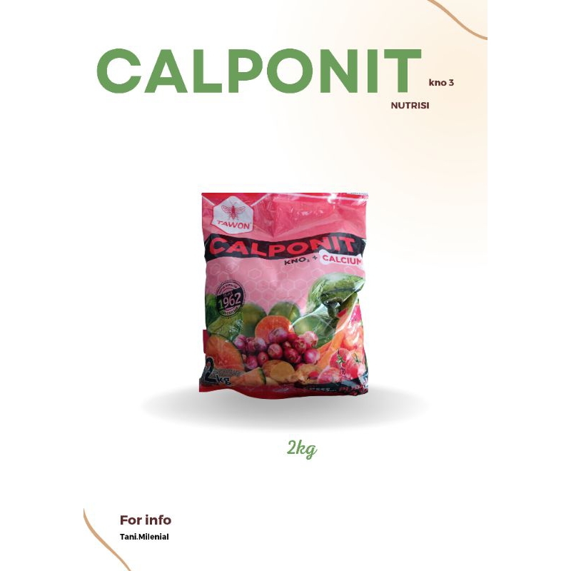 Jual CALPONIT KNO + CALCIUM 2KG | Shopee Indonesia