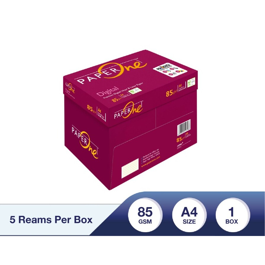 Jual Kertas HVS PAPER ONE 80 85 gram A4 Paperone 1 rim Shopee Indonesia