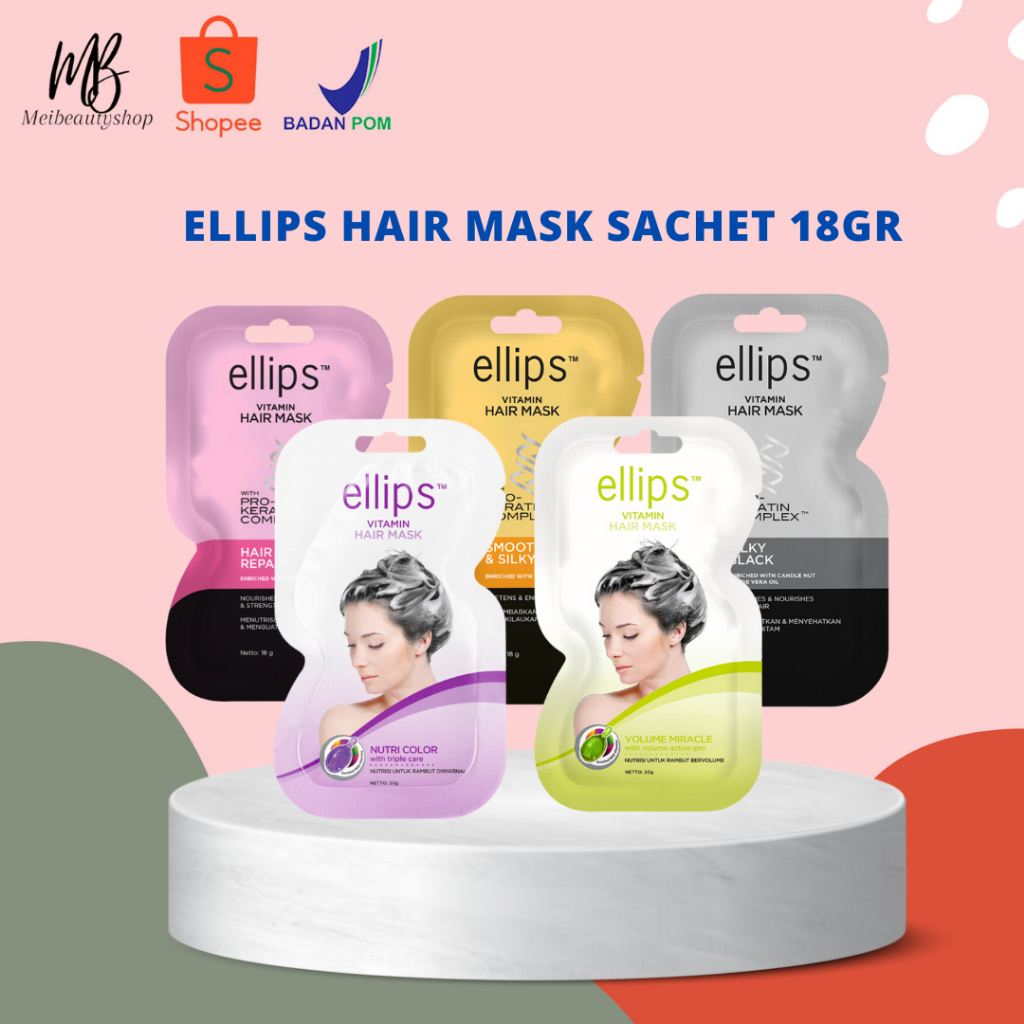 Jual Ellips Hair Mask Sachet 18gr | Shopee Indonesia