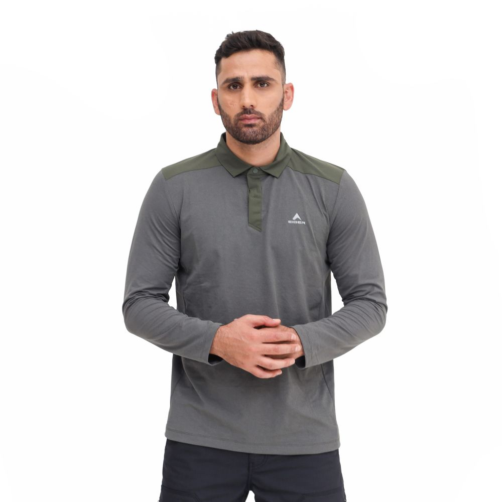 Jual EIGER MENS R TRIPA LS POLOSHIRT | Shopee Indonesia
