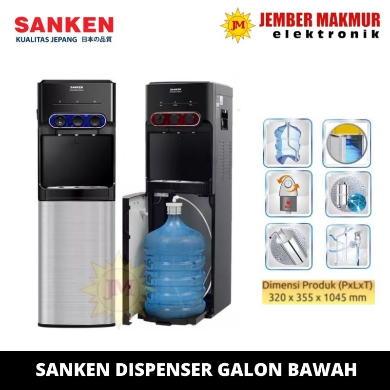 Jual Sanken Dispenser Sanken Galon Bawah Hwd C535ic Hwd C 535 Ic Shopee Indonesia 6150