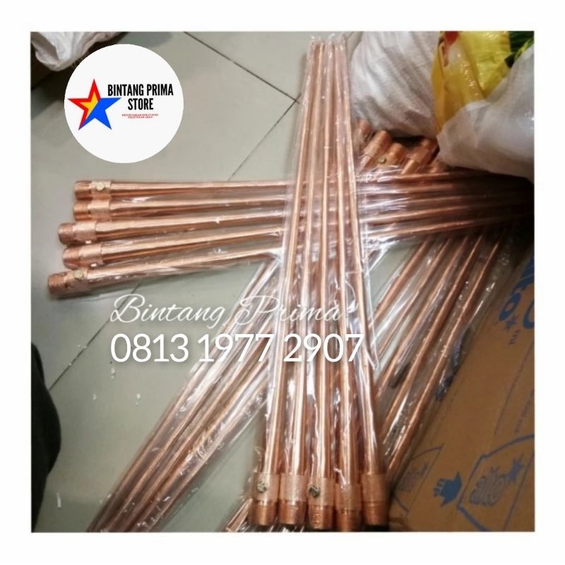 Jual Splitzen Kuningan Asli Lapis Tembaga ukuran 3/4