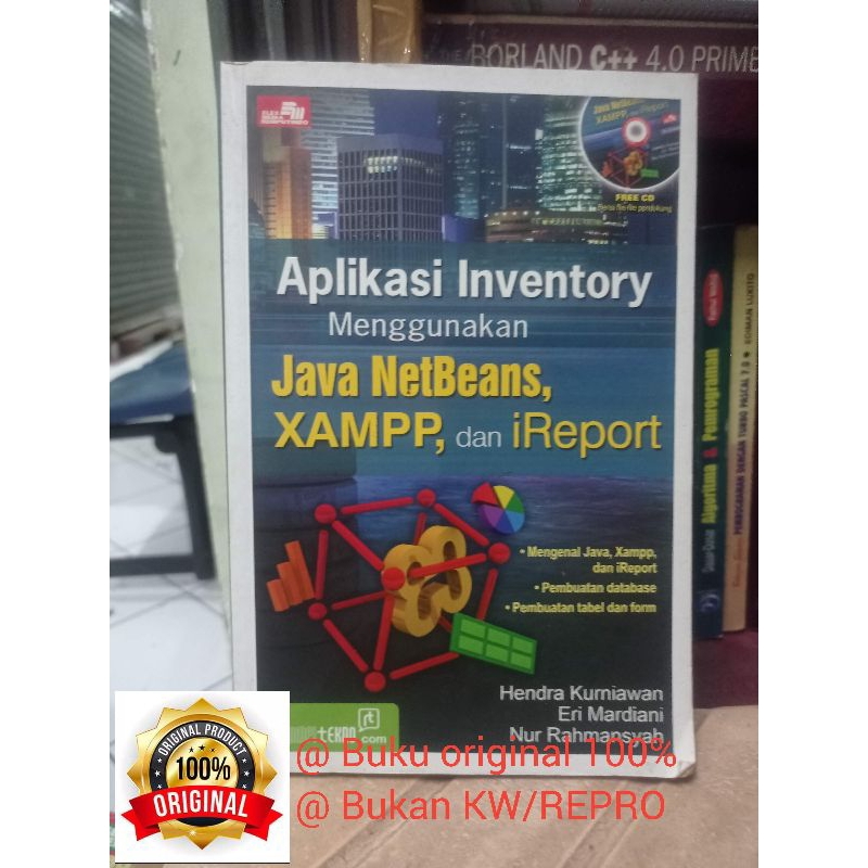 Jual buku aplikasi inventory dengan java netbeans non cd Shopee Indonesia