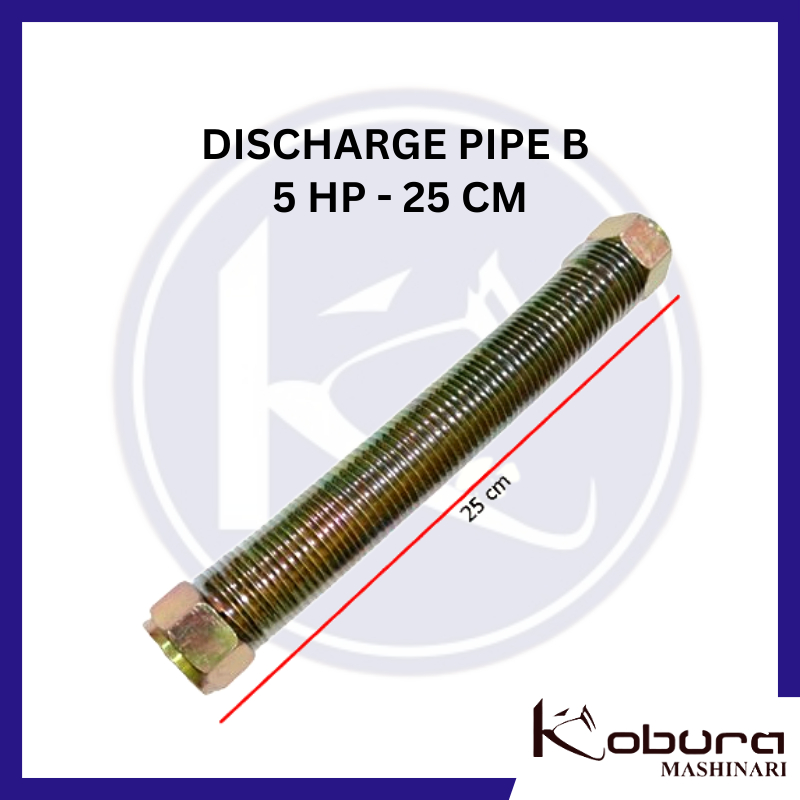 Jual Discharge Pipe B 5 HP 25 Cm Pipa Tembaga Kompresor Angin 5 HP Pipa ...