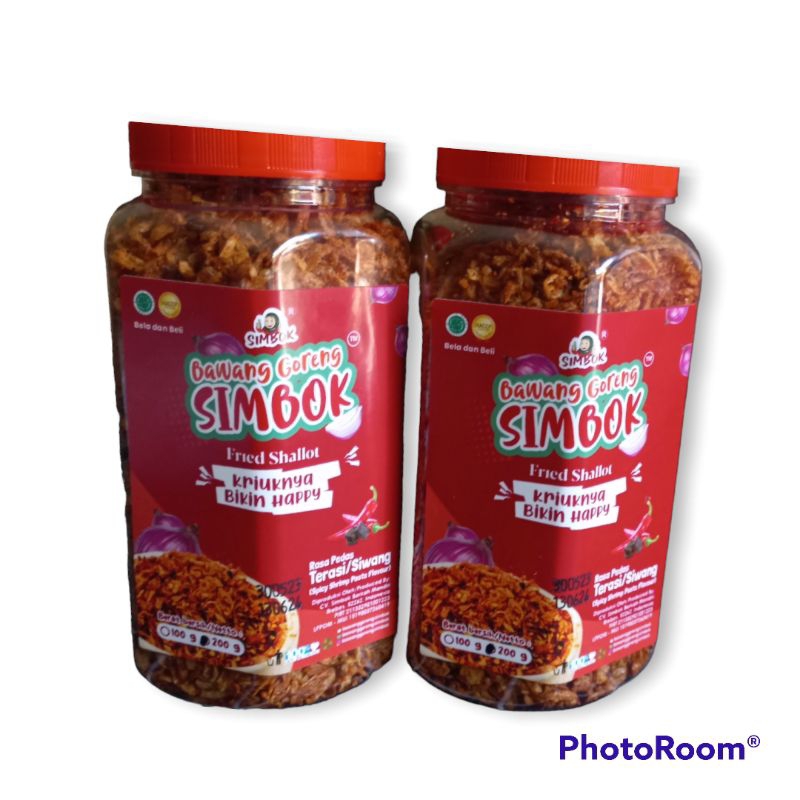 Jual Bawang Goreng Brebes Simbok Pedas Terasi Toples 200gram | Shopee ...