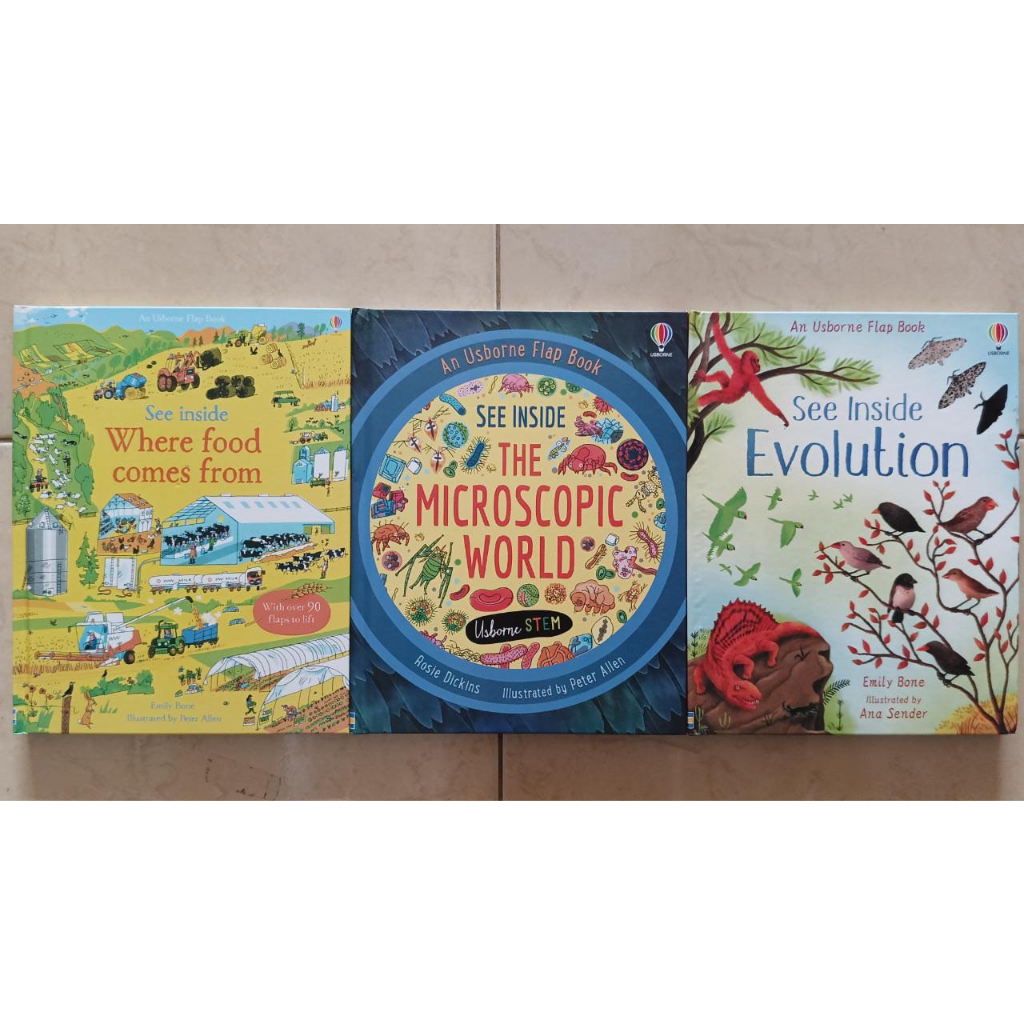 Jual An Usborne Flap Book See Inside Series | Shopee Indonesia