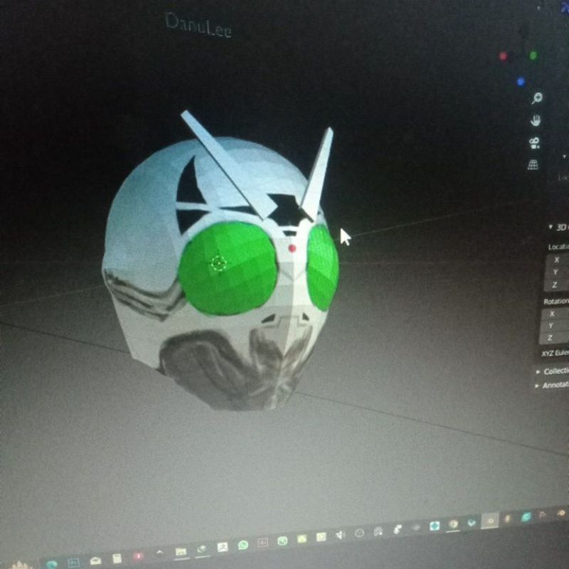 Jual Shadowmoon_Pola_helmet_cosplay | Shopee Indonesia