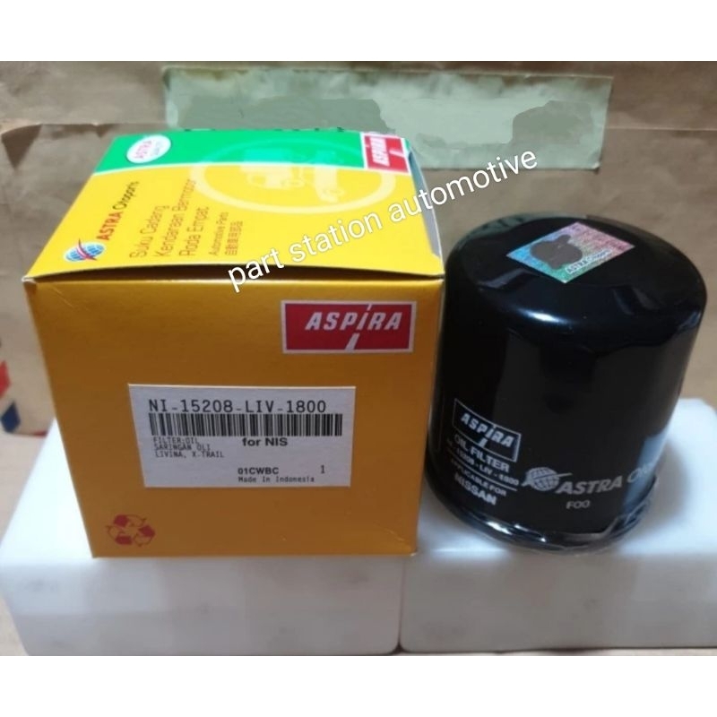 Jual Filter Oli Nissan Livina Aspira Ni 15208 Liv 1800 Shopee Indonesia