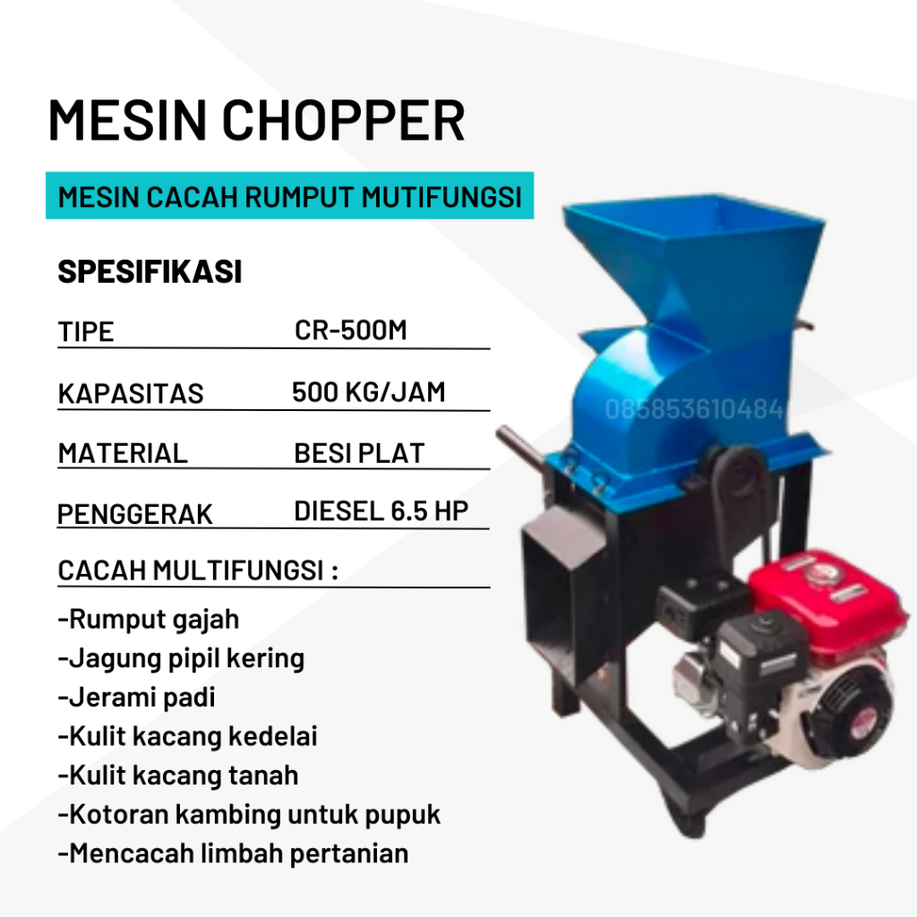 Jual Mesin Pencacah Rumput Chopper Multifungsi | Shopee Indonesia