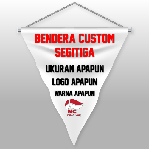 Jual Bendera Segitiga Custom Bendera Tour Guide Bendera Tour Leader Bendera Segitiga Warna Warni 4067