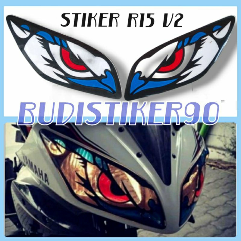 Jual Stiker lampu depan R15 v2 | Shopee Indonesia
