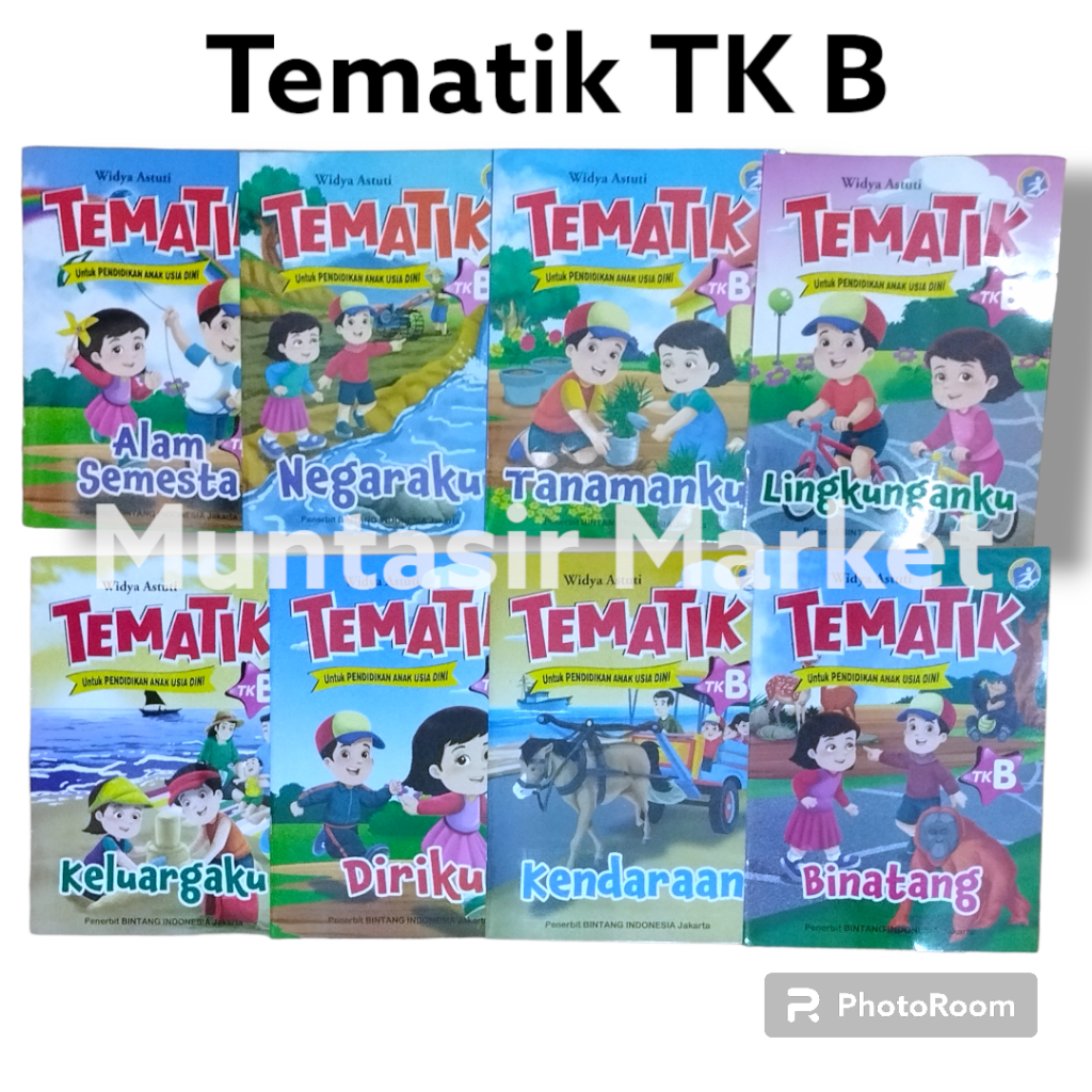 Jual Paket Isi 8 - Buku Tematik Untuk Anak TK B Kurikulum 2013 Oleh ...