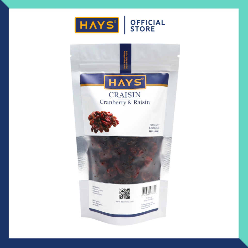 Jual Craisin (CRANBERRY & RAISIN) 100 GRAM / Mix Cranberry dan Raisin ...