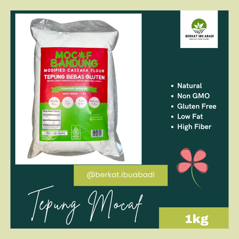 Jual Mocaf Bandung 1kg / Tepung Mocaf 1kg Gluten Free | Shopee Indonesia