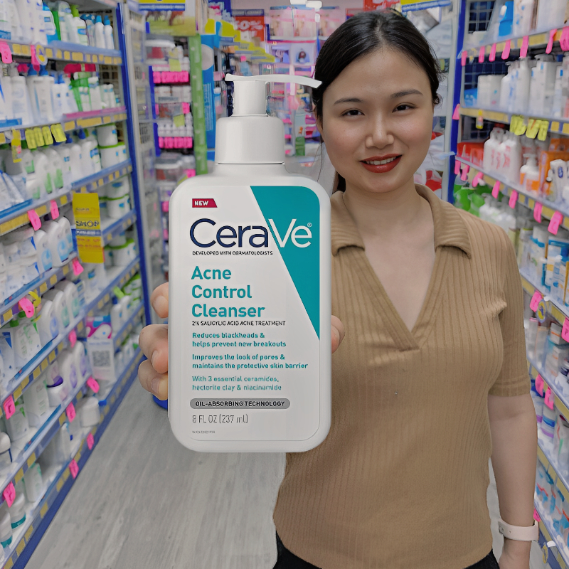 Jual Cerave Acne Control Cleanser with Salicylic Acid Lotion 237 ml Shopee Indonesia