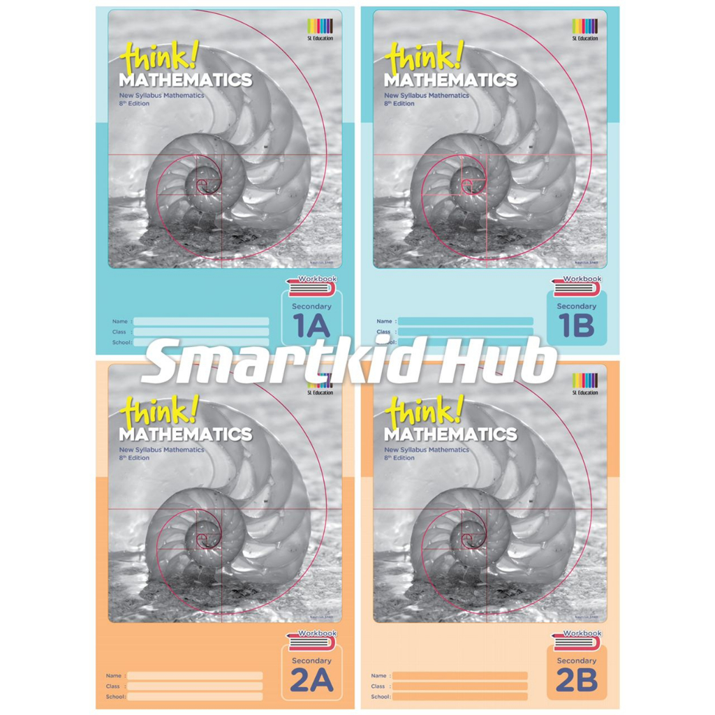 Jual think mathematics new syllabus 8th edition 2020 secondary 1a 1b