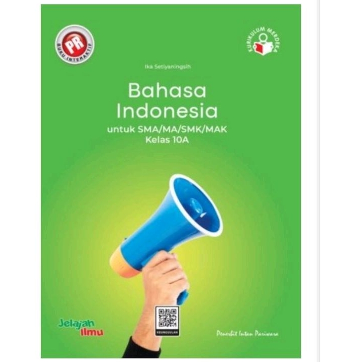 Jual Buku Lks Pr Interaktif Bahasa Indonesia Kelas X, 10 Semester 1 ...