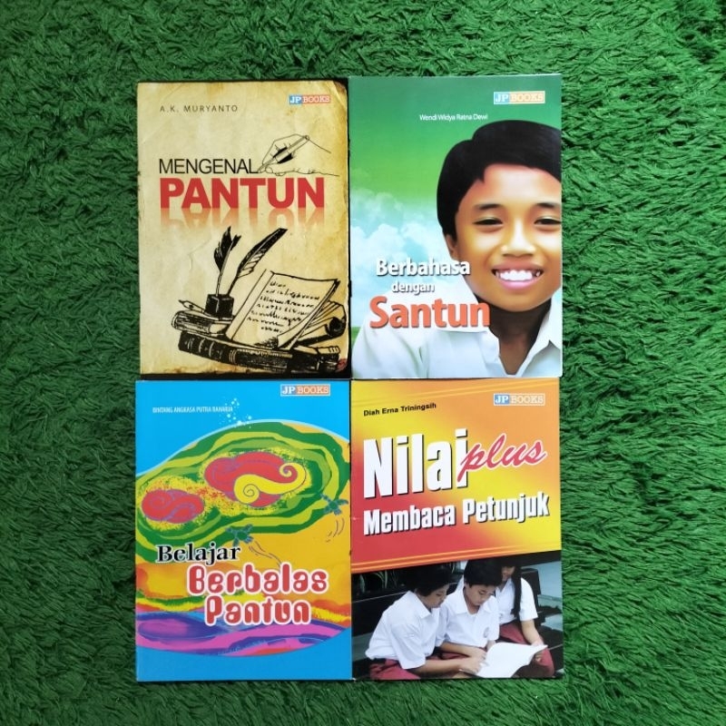 Jual ORIGINAL BUKU MENGENAL PANTUN BERBAHASA DENGAN SANTUN BELAJAR ...