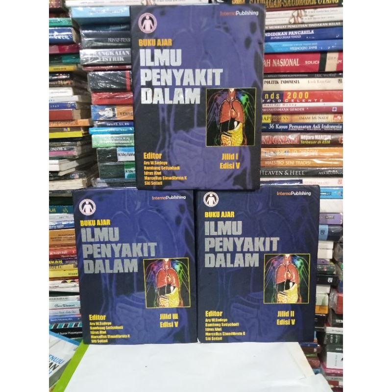 Jual Buku AJAR ILMU PENYAKIT DALAM JILID I, II, III EDISI V. | Shopee ...