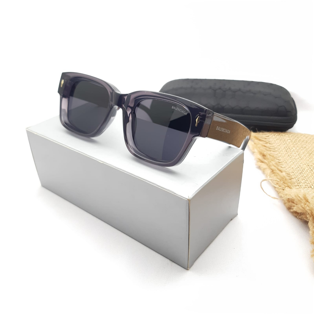 NEW KACAMATA PRIA/WANITA BALENCIAGA 58948 POLARIZED LENS AUTHENTIC SERIES  LIMITED EDITION SIZE 50-21-148