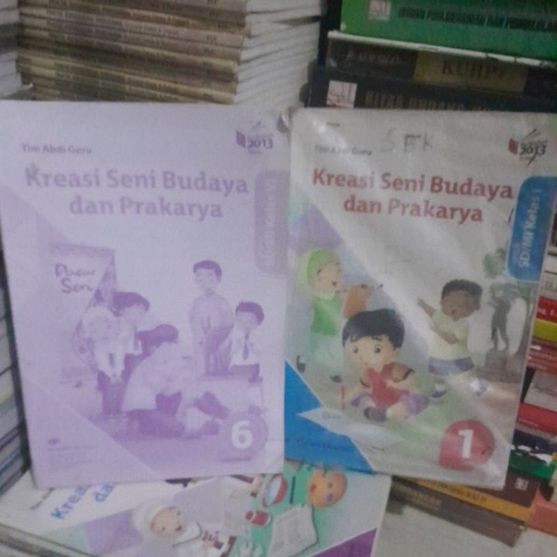 Jual Buku Sbk ( Kreasi Seni Budaya Dan Prakarya SD Kelas 1&6 Revisi ...