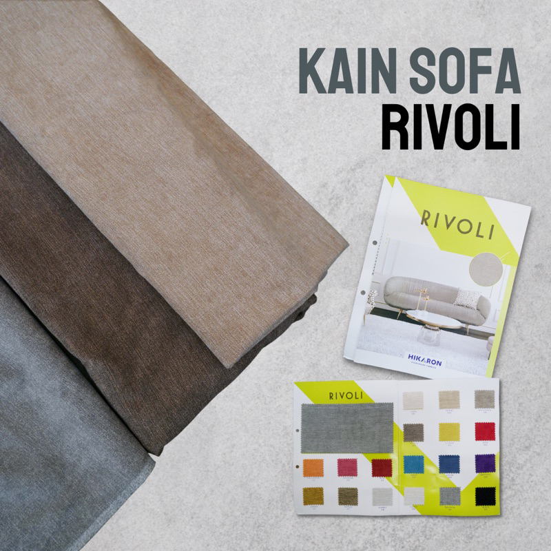 Jual Kain Rivoli | Bahan Sofa Furniture Jok dll Meteran | Shopee Indonesia