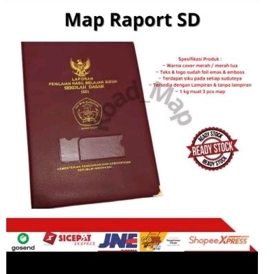 Jual Map Ijazah - Map Rapor - Map Laporan - Map Arsip untuk SD ...