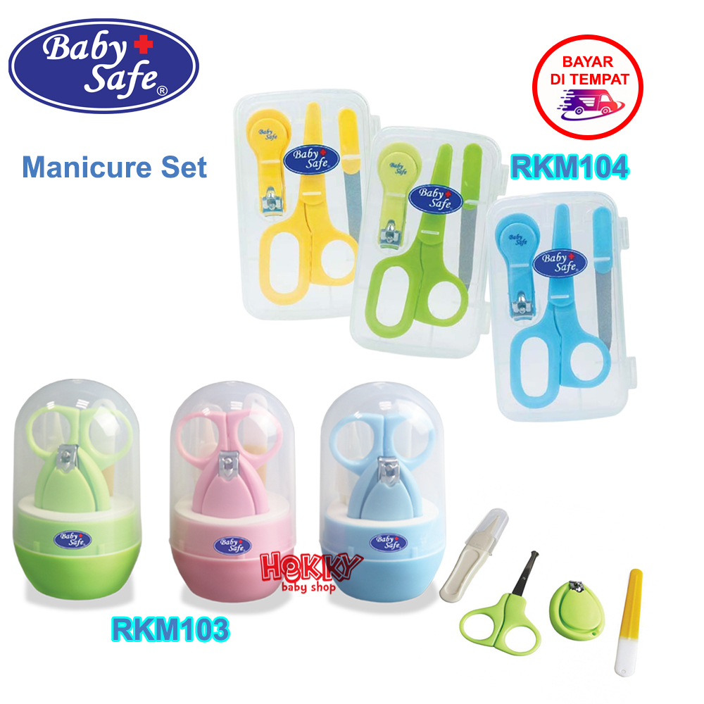 Jual Baby Safe Manicure Set Bayi Gunting Capit Kikir Pinset Bayi ...