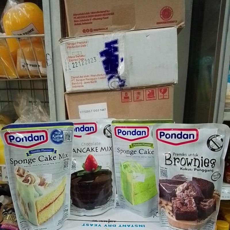 Jual PONDAN Sponge Cake Mix Pancake Mix Brownies Kukus Panggang