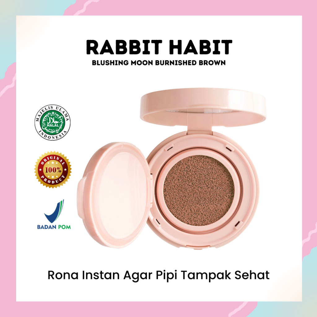 Jual Rabbit Habit Blushing Moon Burnished Brown 8gr (100% ORIGINAL ...