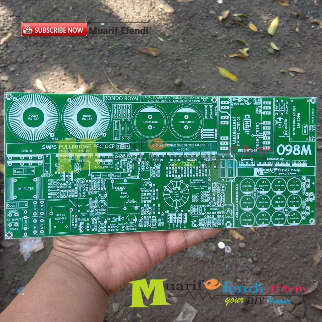 Jual PCB SMPS ROYAL FULLBRIDGE FB DUAL PFC 5000WATT 098M | Shopee Indonesia
