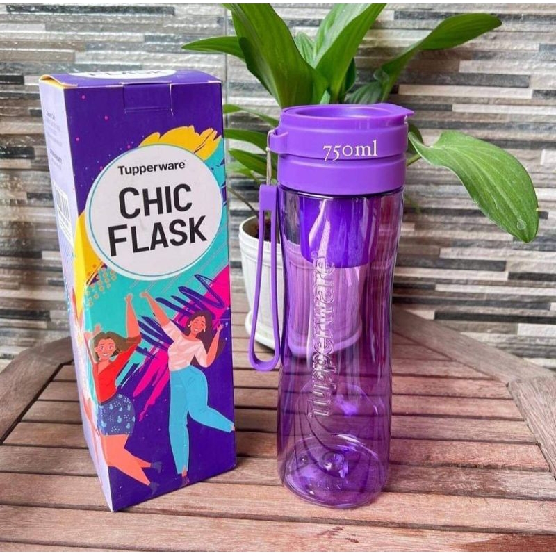 Jual chic flash 750 ml infused water by tupperware original 100 % ...