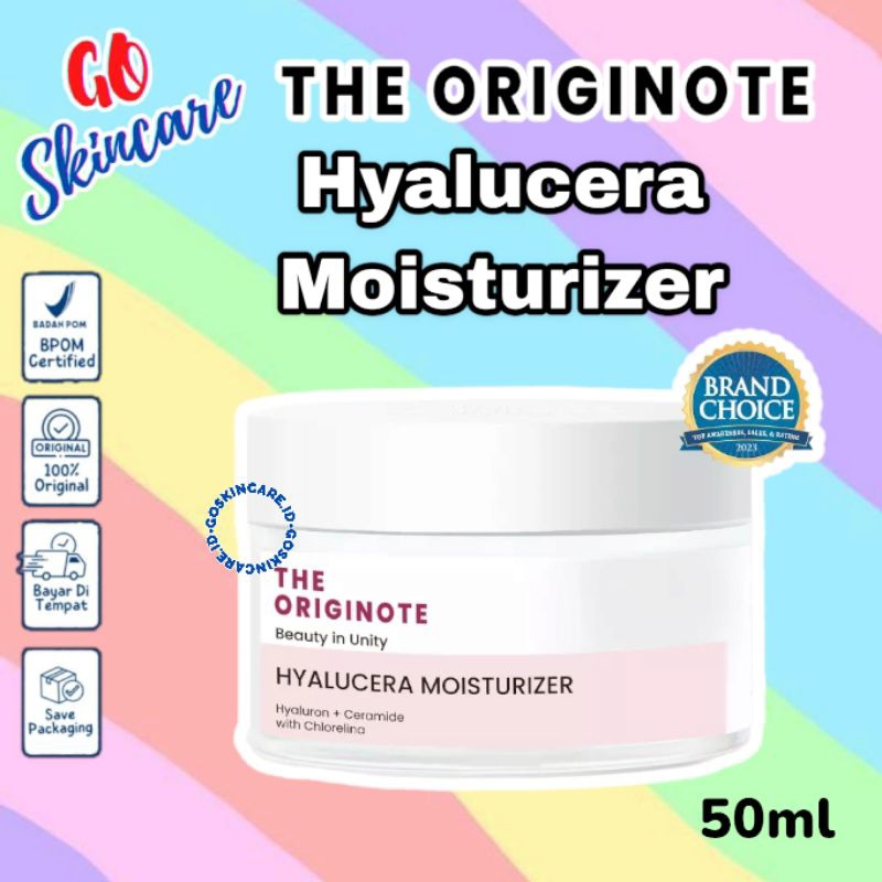 Jual The Originote Hyalucera Moisturizer Gel 50ml - Pelembab Wajah ...