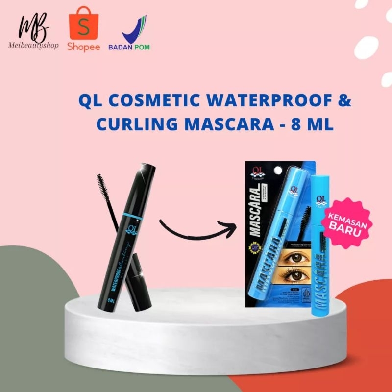 Jual QL Mascara Waterproof New Packaging (Kemasan Baru) | Shopee Indonesia