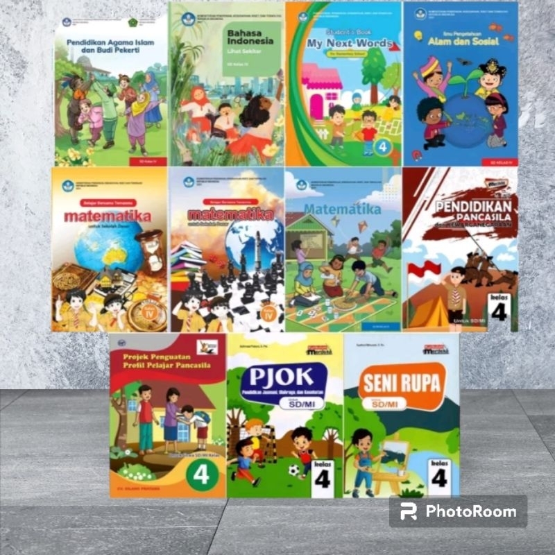 Jual Buku Siswa Kurikulum Merdeka Kelas 4 SD - Kurikulum Penggerak ...