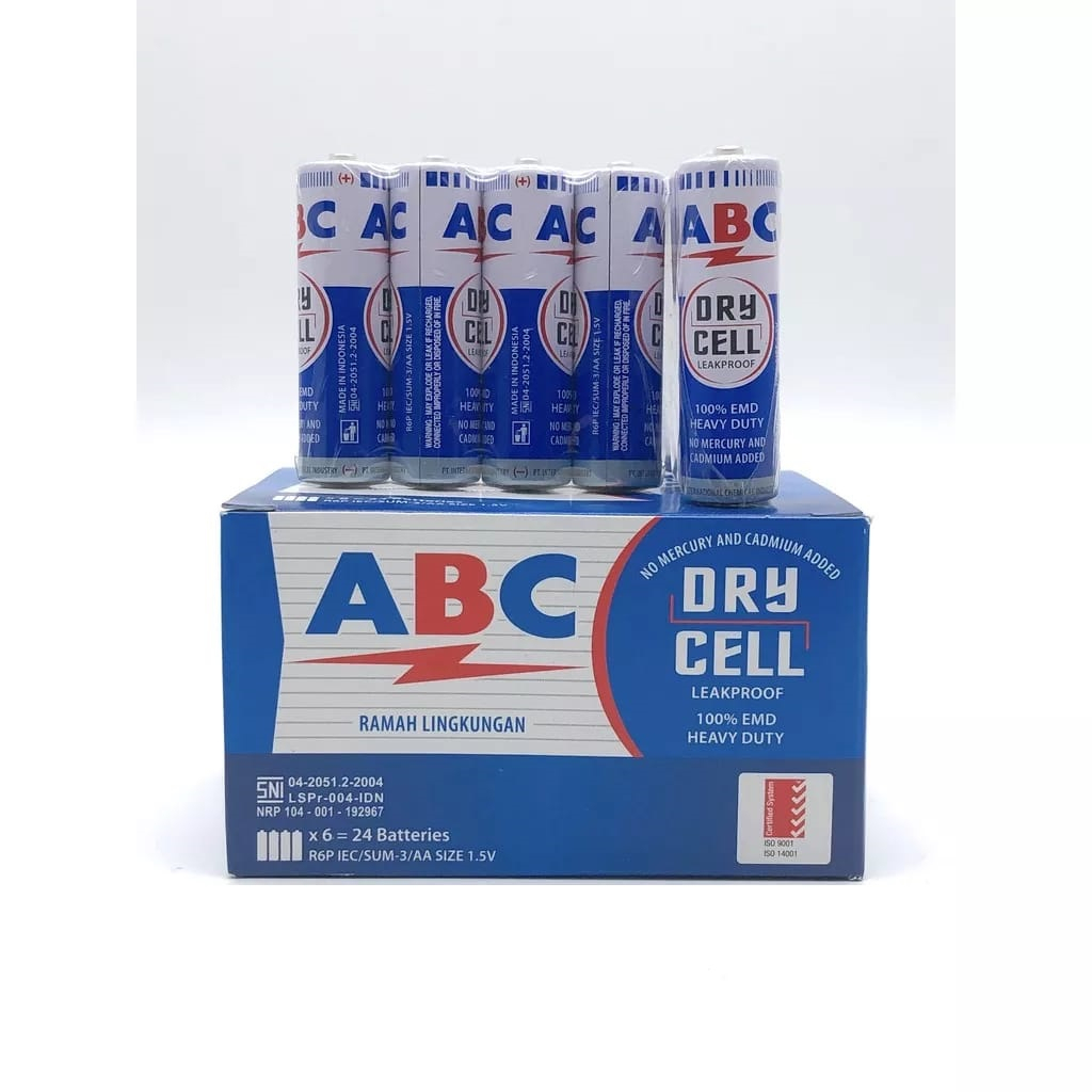 Jual ABC biru AA AAA / A2 A3 / R06 R03 / baterai / battery / batu batre ...