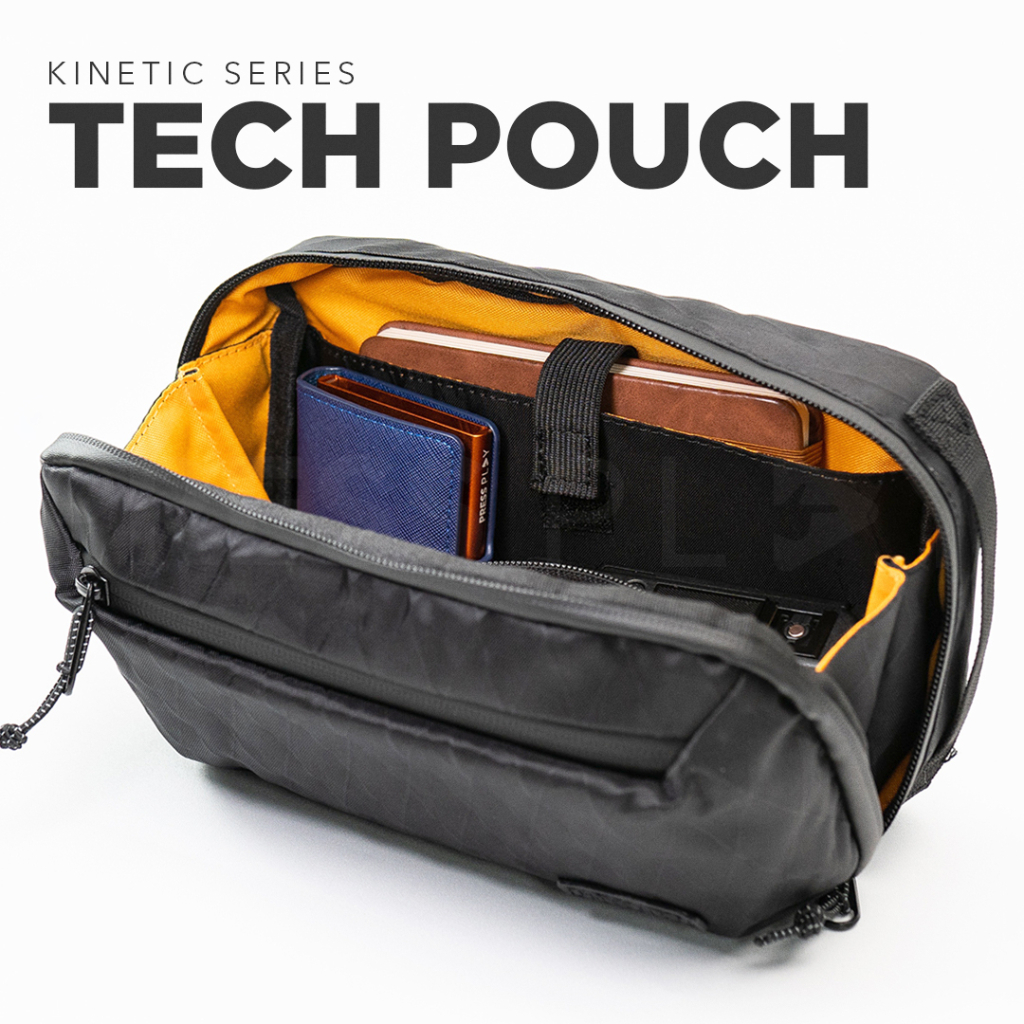 Jual Tech Pouch Clutch Bag Tas Travel Organizer Gadget Bag