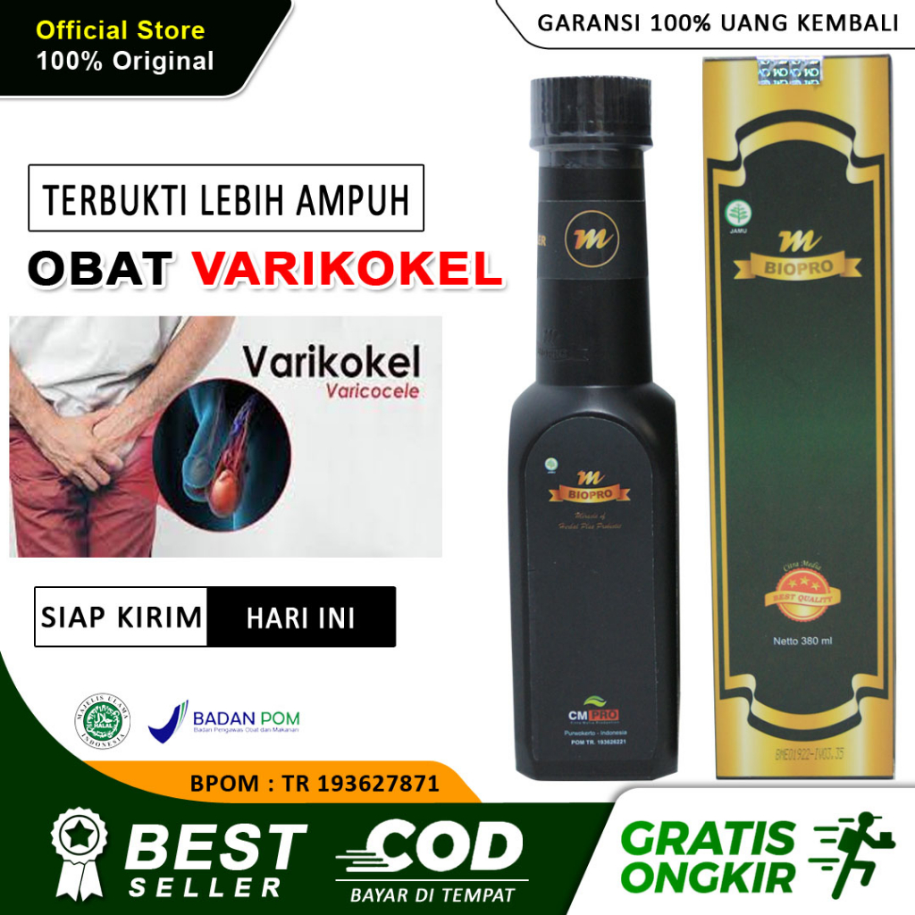 Jual M BIOPRO Obat Varikokel Paling Apuh Tanpa Operasi Varikokel Di