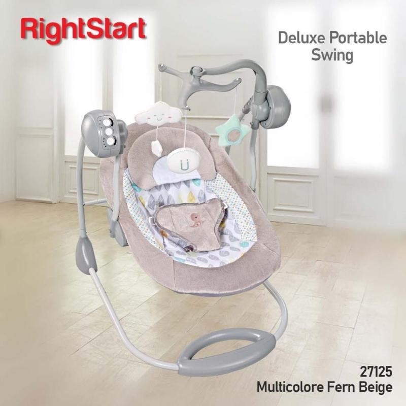 Jual Right Start Deluxe Portable Swing Ayunan Bayi Elektrik Otomatis ...