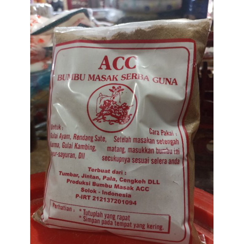 Jual Bumbu Masak Serba Guna Acc 1 Kg Shopee Indonesia