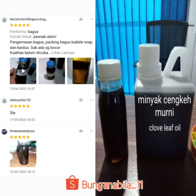 Jual Minyak Cengkeh Asli Plus VCO 100ml | Shopee Indonesia