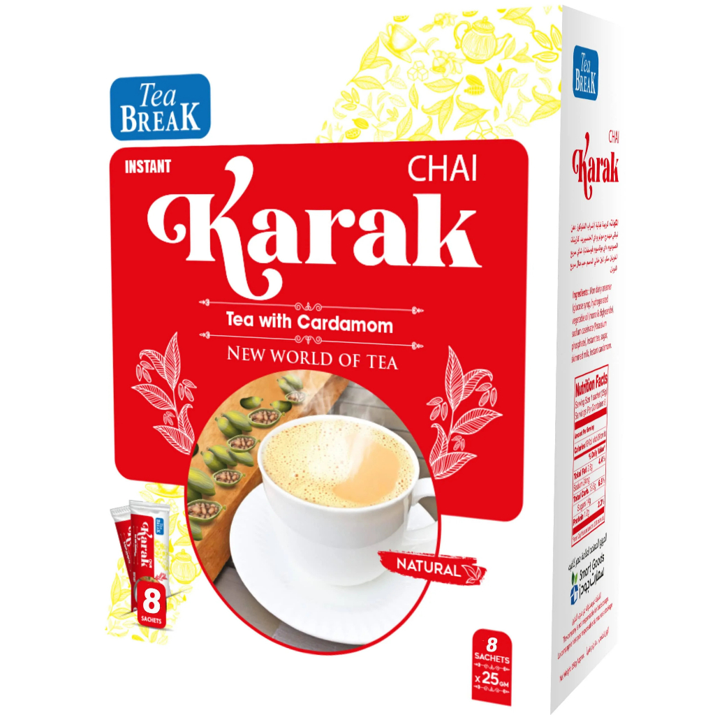 Jual Karak Tea With Cardamom Tea Break isi 8 Sachets 250 g Shopee