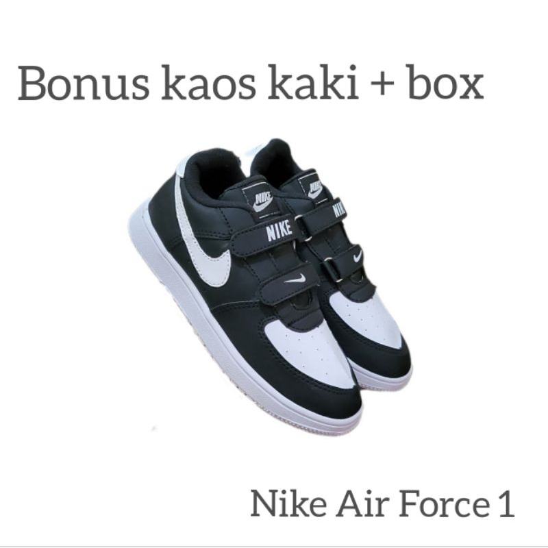 PROMO Sepatu Nike Air Force One Anak Sepatu Sekolah Anak Perempuan Sepatu Anak Import Quality