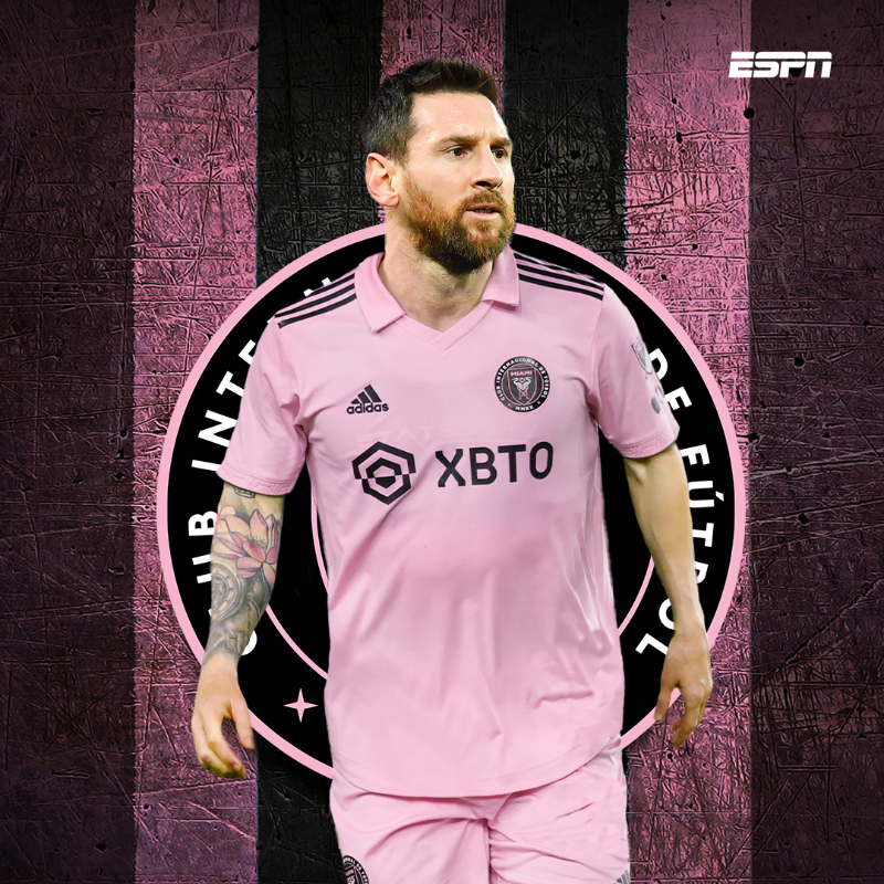 Inter Miami Messi Pink Jersey Home Kit Season 2023/2024 – Miami