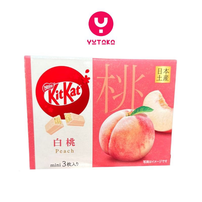 Jual KitKat Premium Peach mini box isi 3 pcs 100 Original Japan