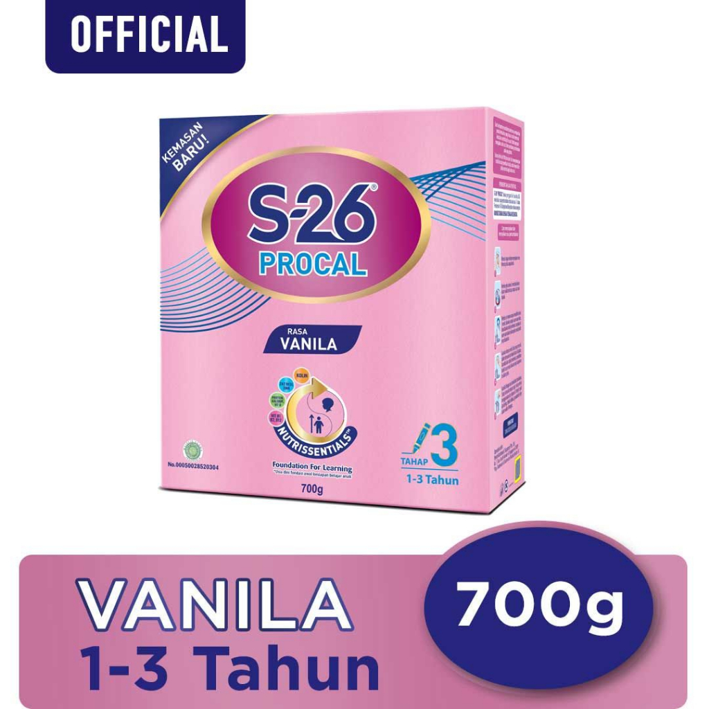 Jual Susu Anak S26 PROCAL & S26 PROMISE (Tahap 3 & 4) Vanila 700gr ...