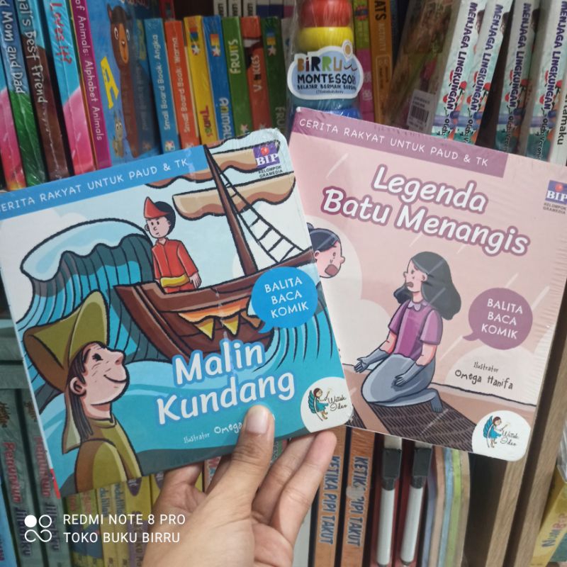 Jual Boardbook Cerita Rakyat Untuk PAUD Dan TK / Malin Kundang ...