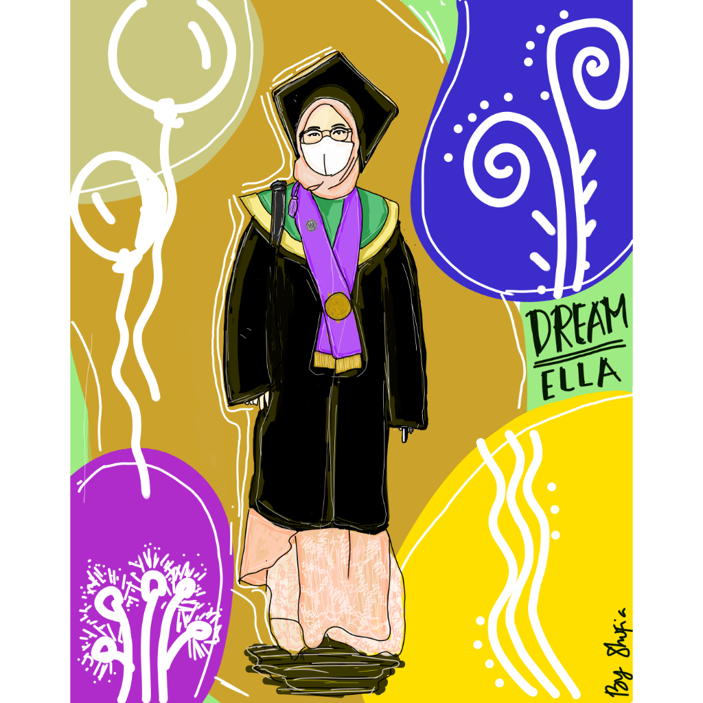 Jual Jasa digital art/ wisuda/ ilustrasi murah/vektor/ custome