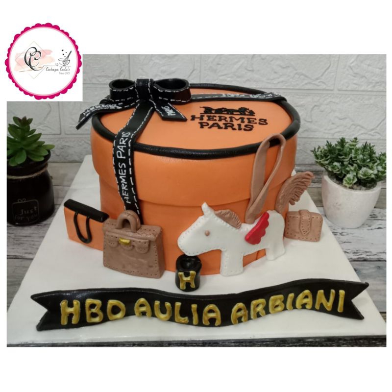 Jual Kue Ulang Tahun Tas / Hermes Cake / Kue Ultah Hermes / Kue Ultah