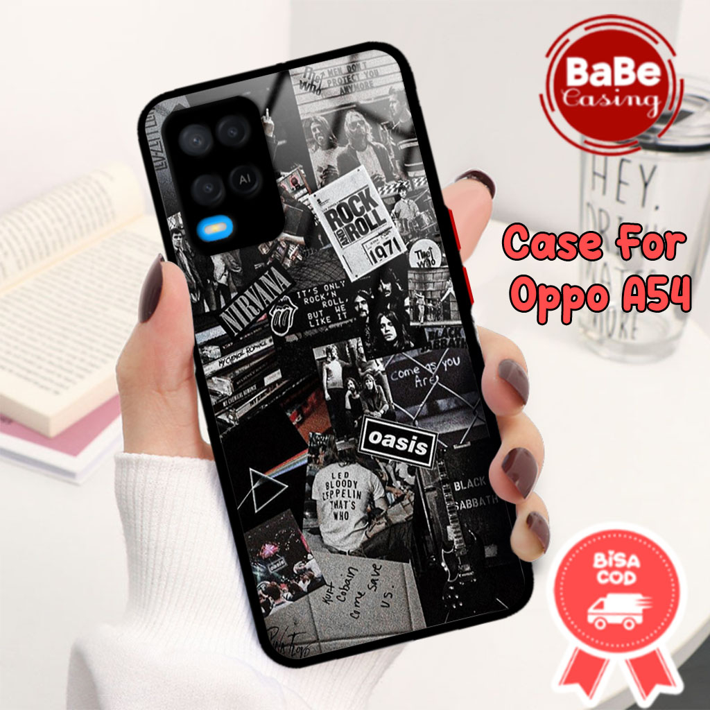Jual Case Oppo A54 Terbaru Casing Oppo A54 AestheBlack Termurah